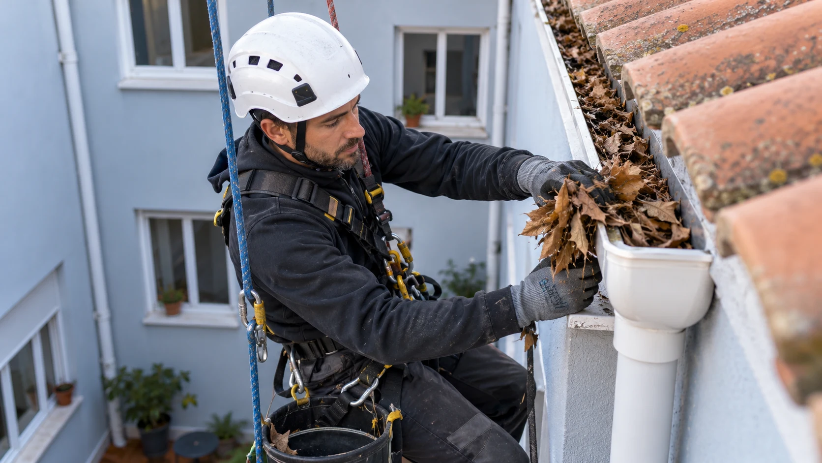 Limpieza y reparación de canalones en Vilafranca del Penedès